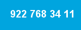 922 768 34 11 922 768 34 11